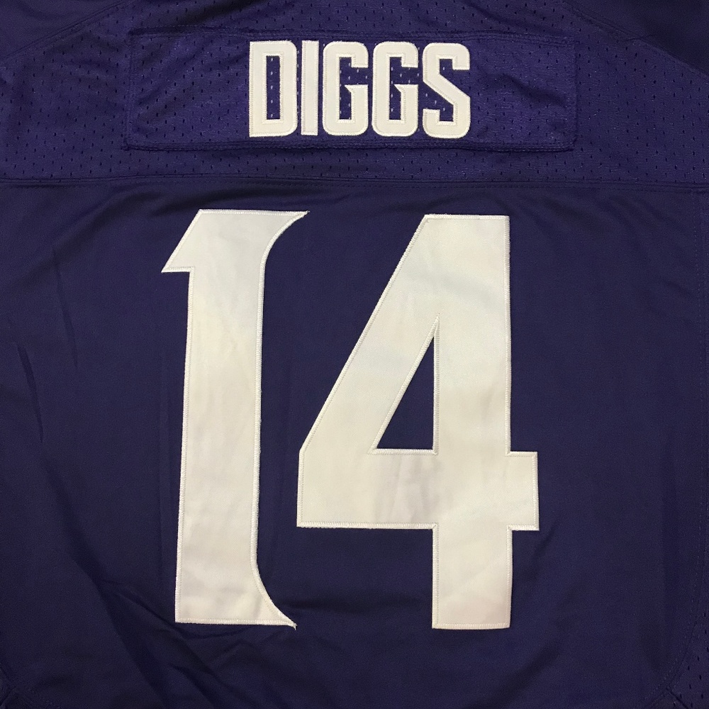 Minnesota Vikings Stefon Diggs Jersey Stitched - Picture 2 of 4
